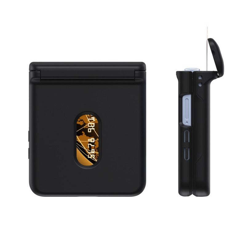 Deksel Samsung Galaxy Z Flip 7 Fjærhengsel Og Kortholder Beskyttelse Deksel