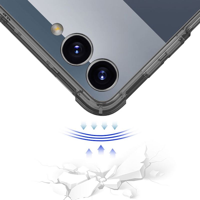 Deksel Samsung Galaxy Z Flip 7 Gkk Metallic Style Felg Beskyttelse Deksel