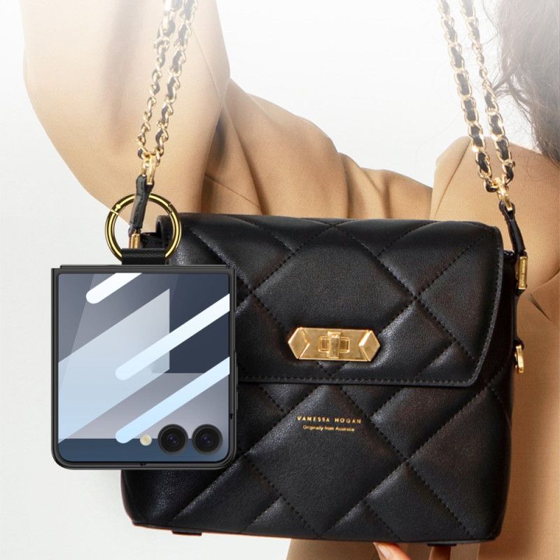 Deksel Samsung Galaxy Z Flip 7 Gkk Ringholder Beskyttelse Deksel