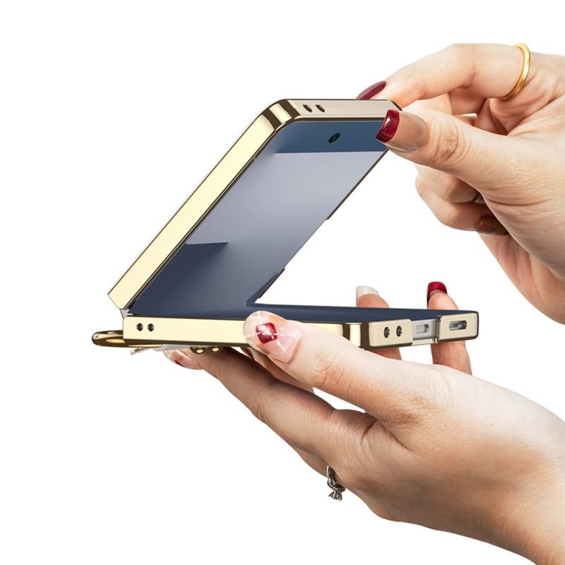 Deksel Samsung Galaxy Z Flip 7 Gkk Skjermbeskytter Og Ringholder Beskyttelse Deksel