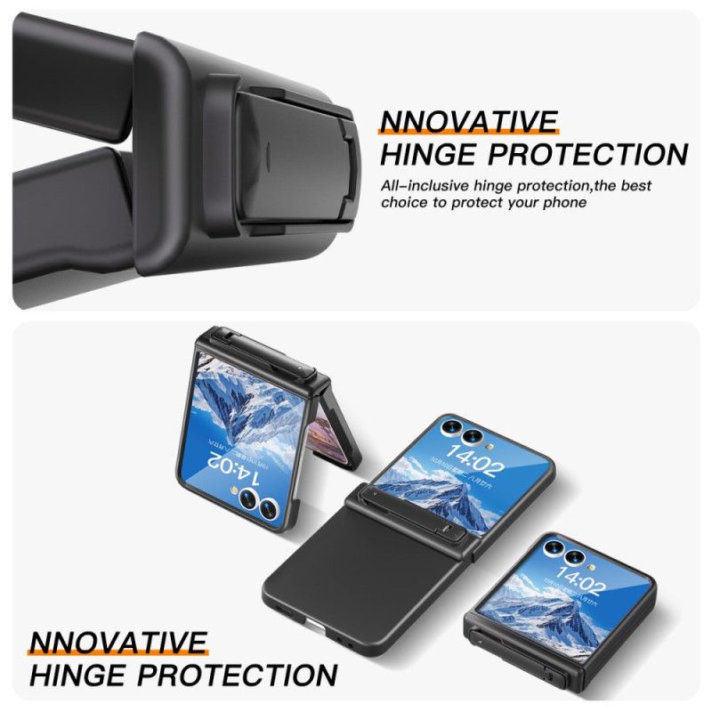 Deksel Samsung Galaxy Z Flip 7 Hengselbeskytter Og Stativ