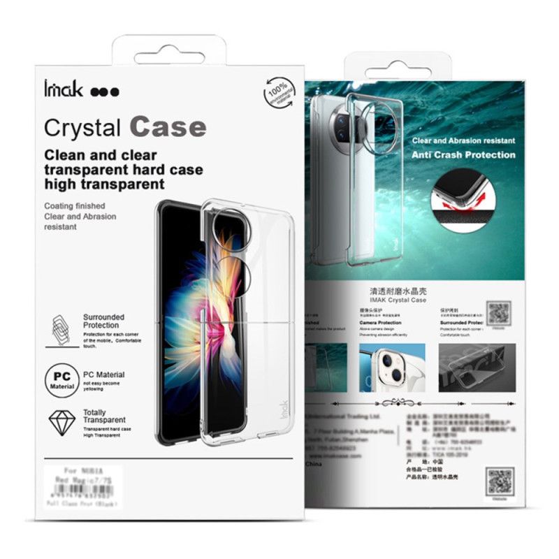 Deksel Samsung Galaxy Z Flip 7 Imak Crystal Case Ii Pro