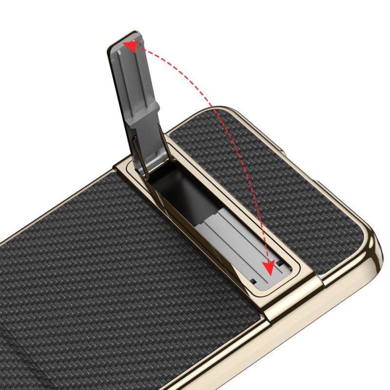 Deksel Samsung Galaxy Z Flip 7 Kunstskinn Og Gkk-støtte