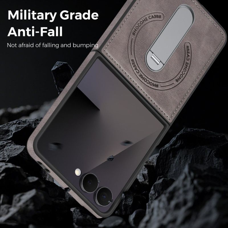 Deksel Samsung Galaxy Z Flip 7 Magnetisk Med Roterende Stativ