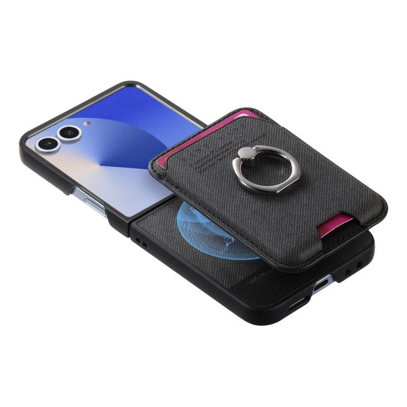 Deksel Samsung Galaxy Z Flip 7 Magsafe-kompatibel Med Avtakbar Kortholder Beskyttelse Deksel