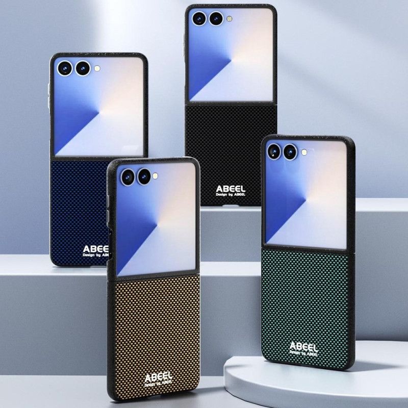 Deksel Samsung Galaxy Z Flip 7 Magsafe-kompatibel Monokrom Abeel Beskyttelse Deksel