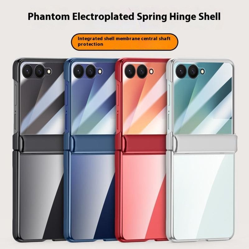 Deksel Samsung Galaxy Z Flip 7 Metalleffekt Beskyttelse Deksel