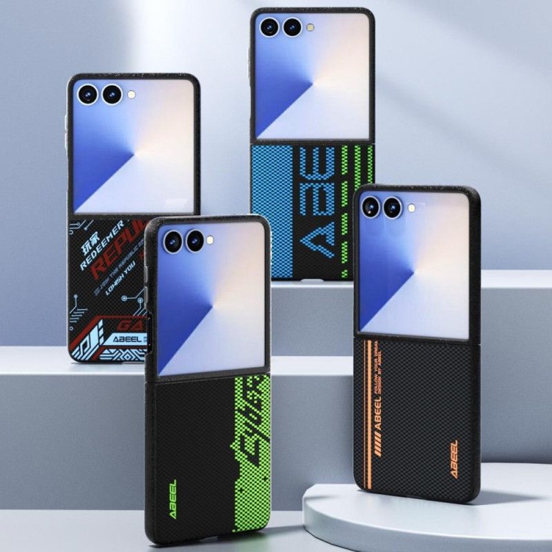 Deksel Samsung Galaxy Z Flip 7 Mobildeksel Magsafe-kompatibel Abeel Graphic