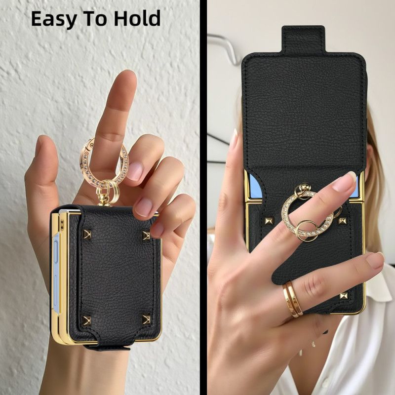Deksel Samsung Galaxy Z Flip 7 Mobildeksel Premium Ring