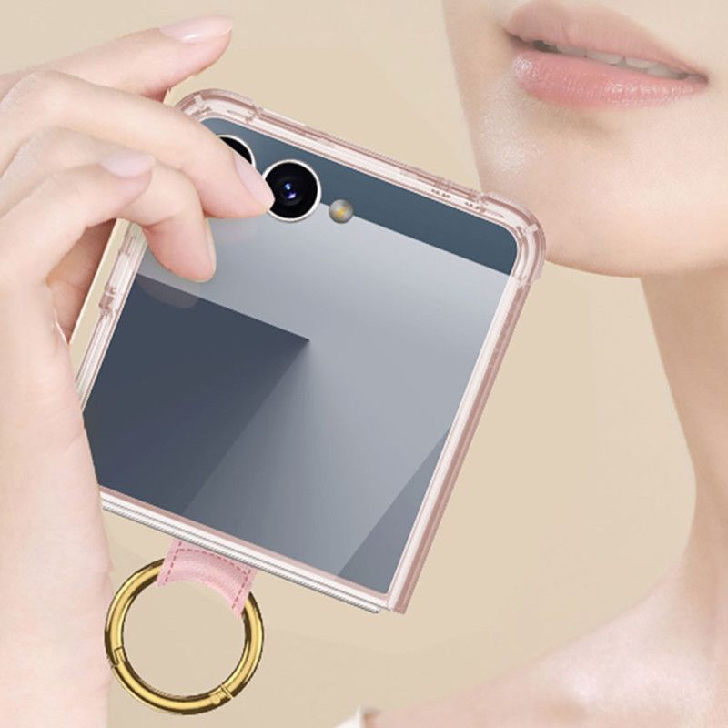 Deksel Samsung Galaxy Z Flip 7 Mobildeksel Ringholder Og Beskyttelse Støtsikker