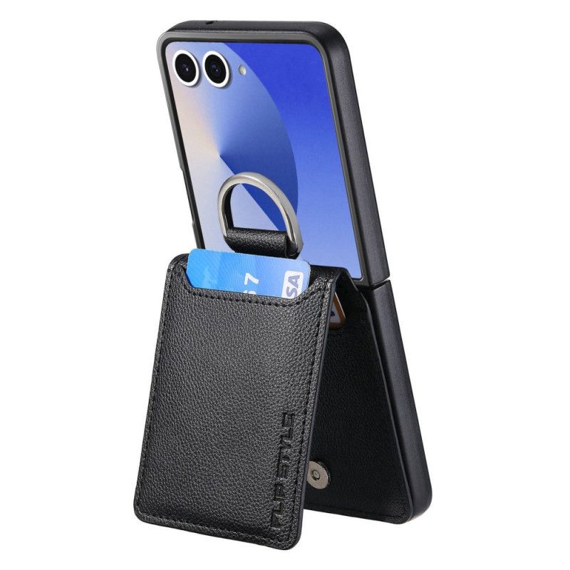 Deksel Samsung Galaxy Z Flip 7 Premium Kortholder Og Holder
