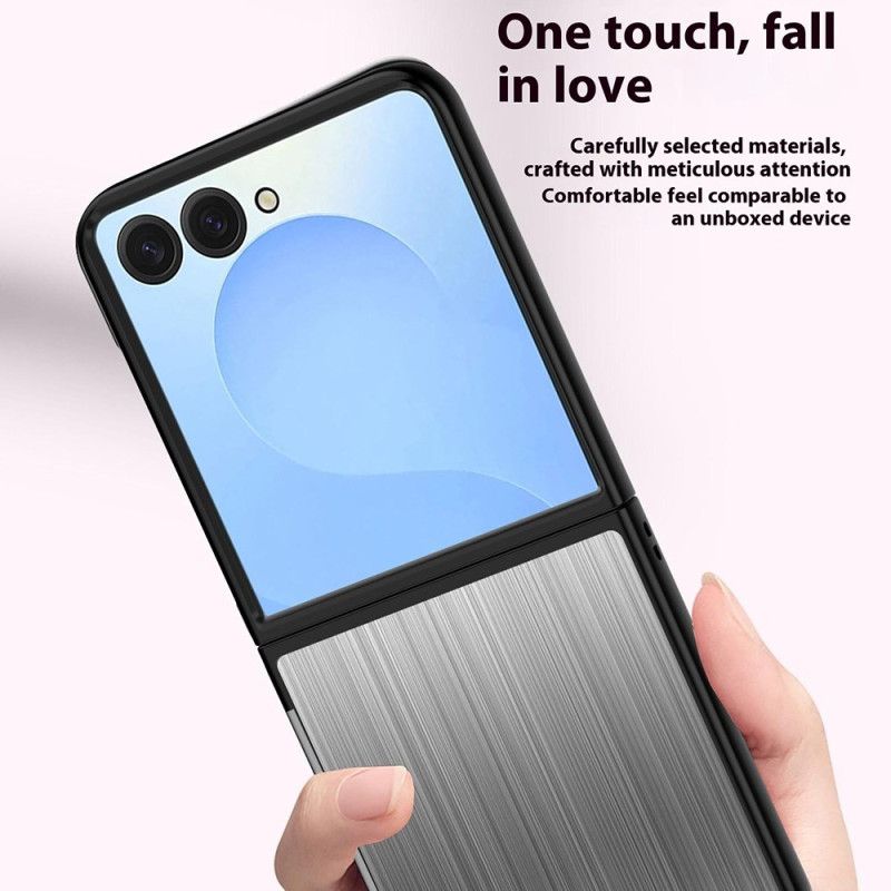 Deksel Samsung Galaxy Z Flip 7 Rustfritt Stål Beskyttelse Deksel