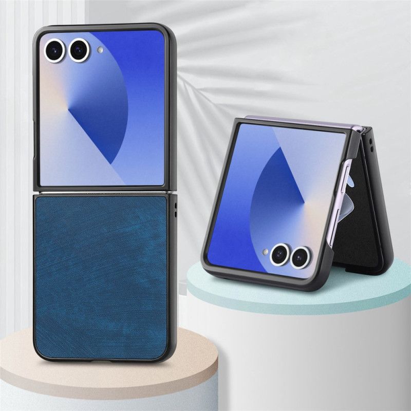 Deksel Samsung Galaxy Z Flip 7 Semsket Skinneffekt Beskyttelse Deksel