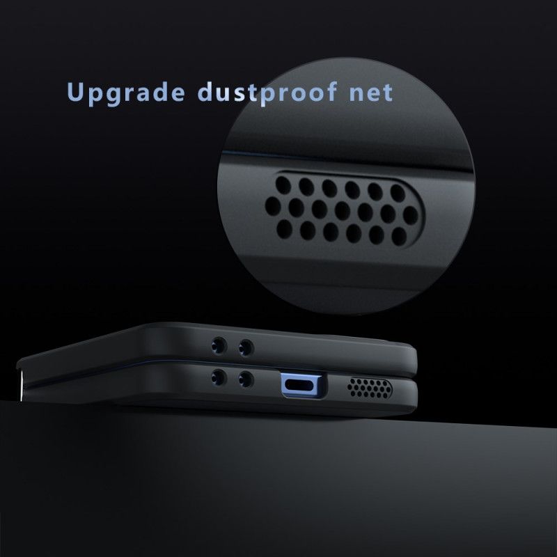 Deksel Til Samsung Galaxy Z Flip 7 Gjennomsiktig Svart