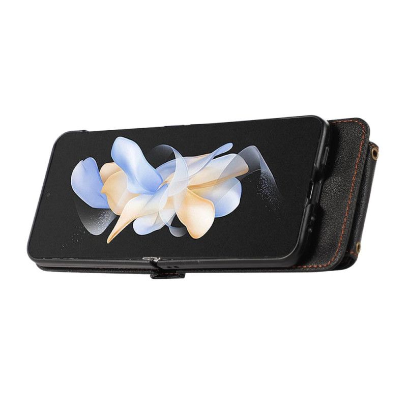 Deksel Til Samsung Galaxy Z Flip 7 Kortholder Og Skulderstropp