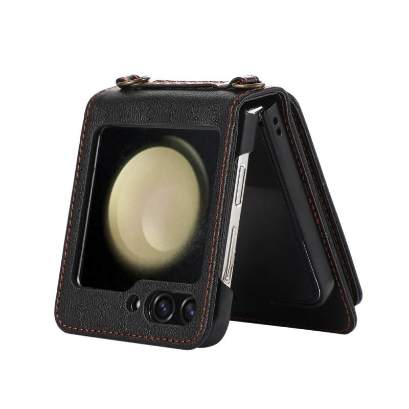 Deksel Til Samsung Galaxy Z Flip 7 Kortholder Og Skulderstropp