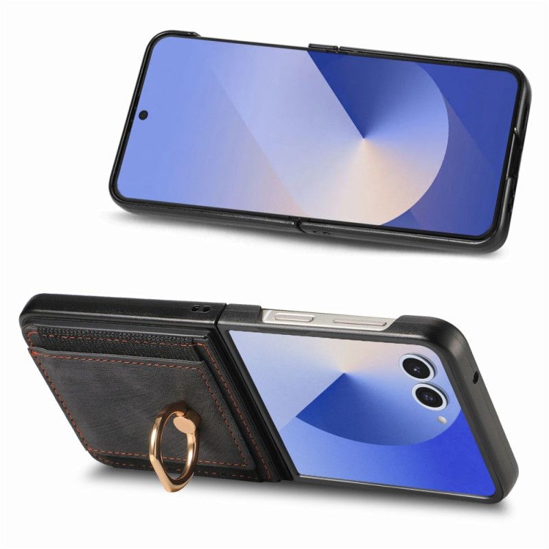 Deksel Til Samsung Galaxy Z Flip 7 Kortholder Og Stativ