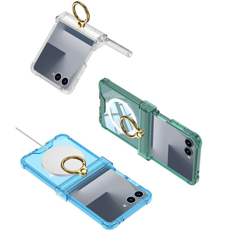 Deksel Til Samsung Galaxy Z Flip 7 Magnetisk Med Ringholder