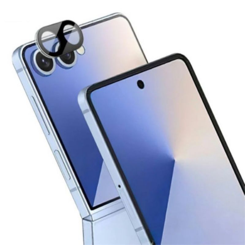 Herdet Glasslinsebeskytter For Samsung Galaxy Z Flip 7 5g (svart Versjon)