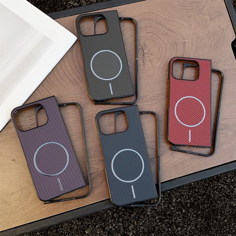 Deksel Google Pixel 10 Pro Fold Mobildeksel Magsafe-kompatibel Karbonfiber