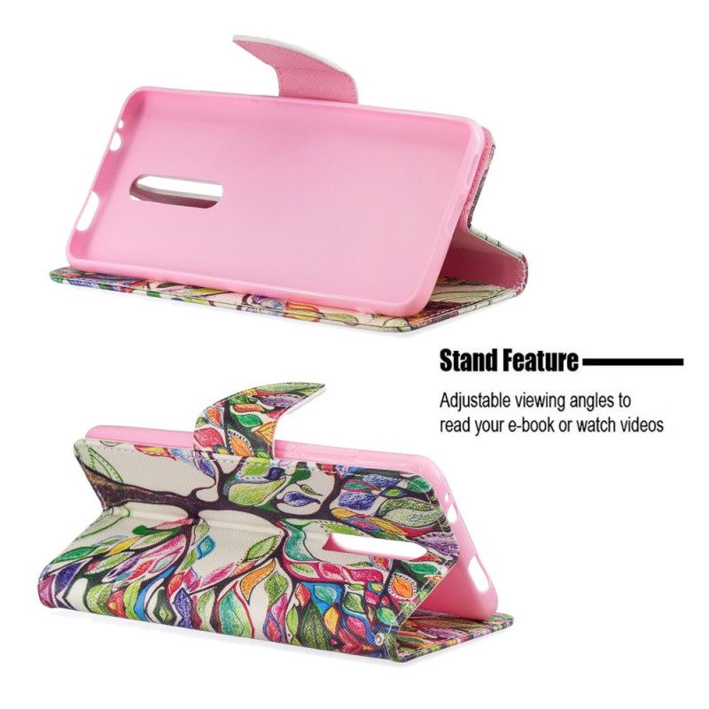 Folio Deksel for Xiaomi Mi 9T / Mi 9T Pro Farget Tre