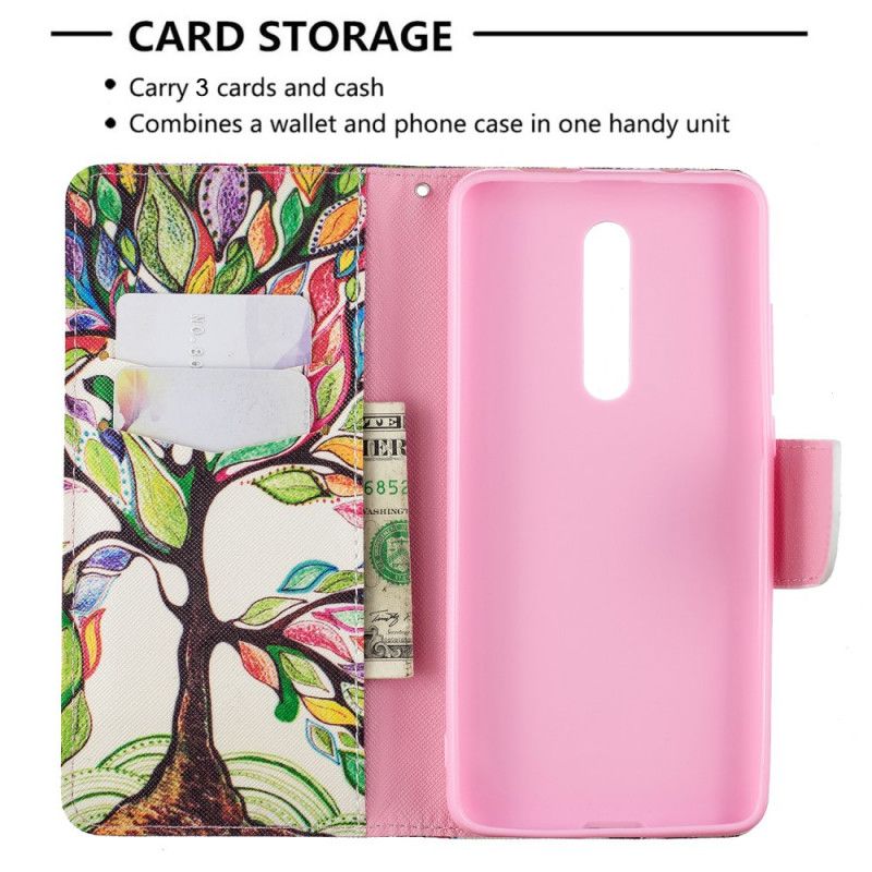 Folio Deksel for Xiaomi Mi 9T / Mi 9T Pro Farget Tre