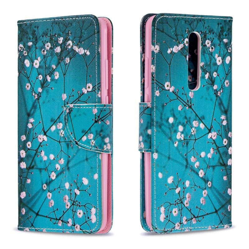 Folio Deksel Xiaomi Mi 9T / Mi 9T Pro Blomstrende Tre