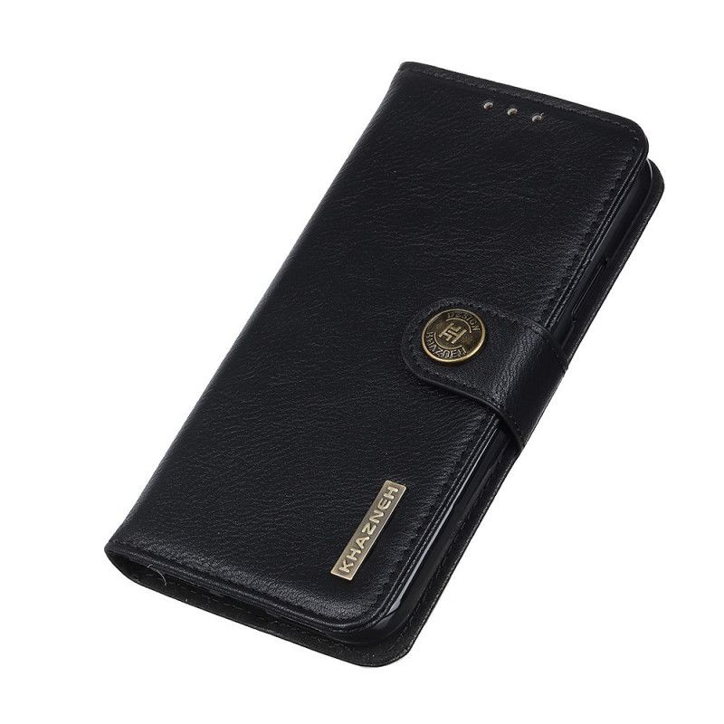 Folio Deksel Xiaomi Mi 9T / Mi 9T Pro Svart Khazneh Imitert Lær