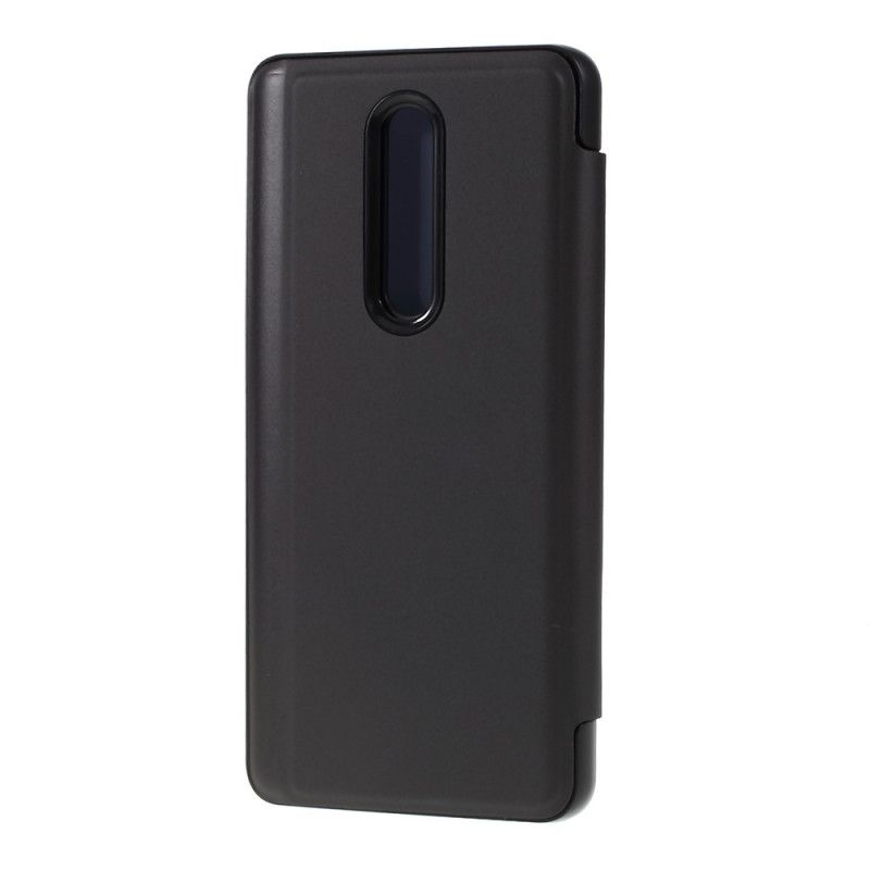 Folio Deksel Xiaomi Mi 9T / Mi 9T Pro Svart Speil Og Skinneffekt