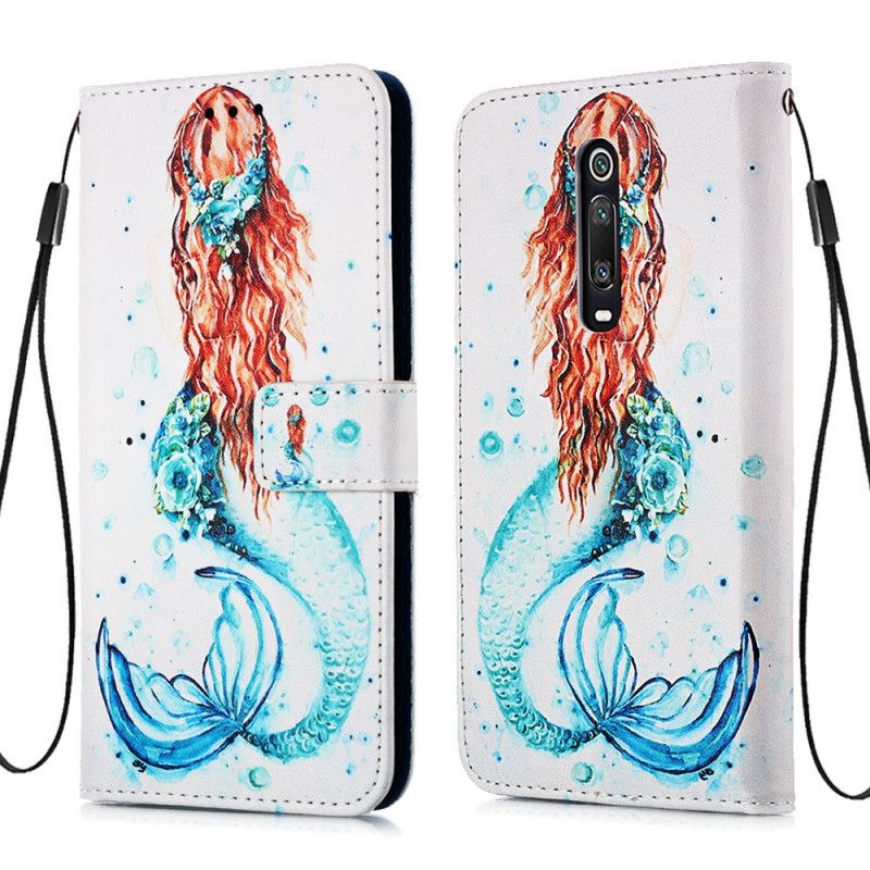 Folio Deksel Xiaomi Mi 9T / Mi 9T Pro Tanga Havfrue Anti-fall