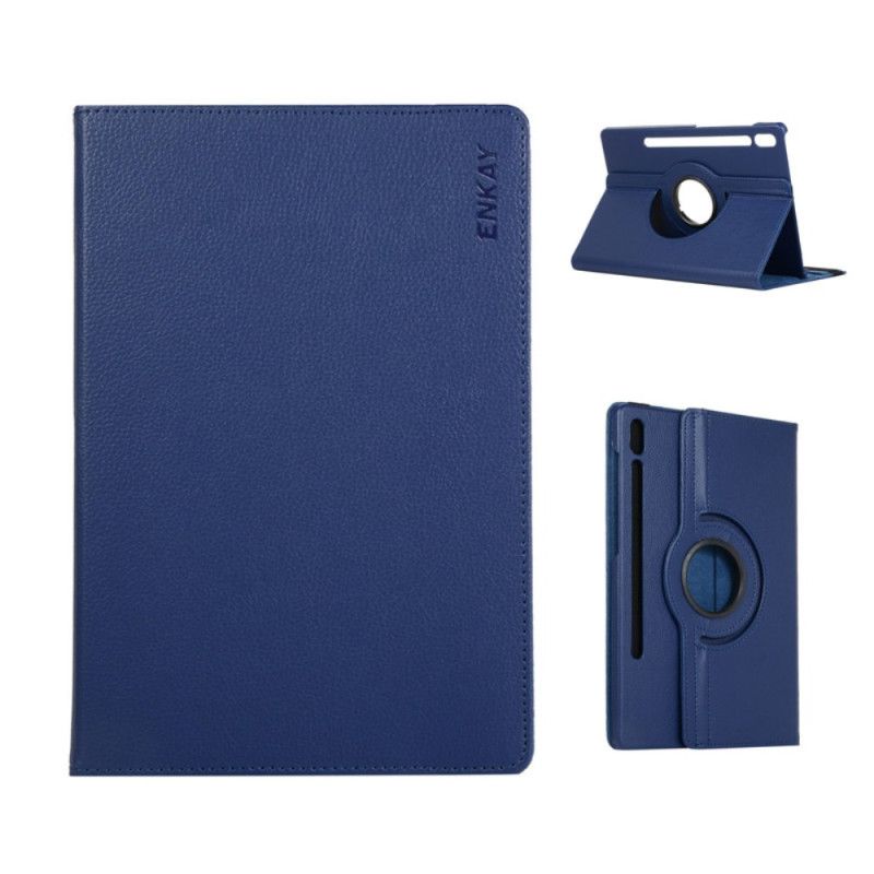 Case Etui Samsung Galaxy Tab S10 Plus Mobildeksel Integrert 360-graders Roterende Design Enkay