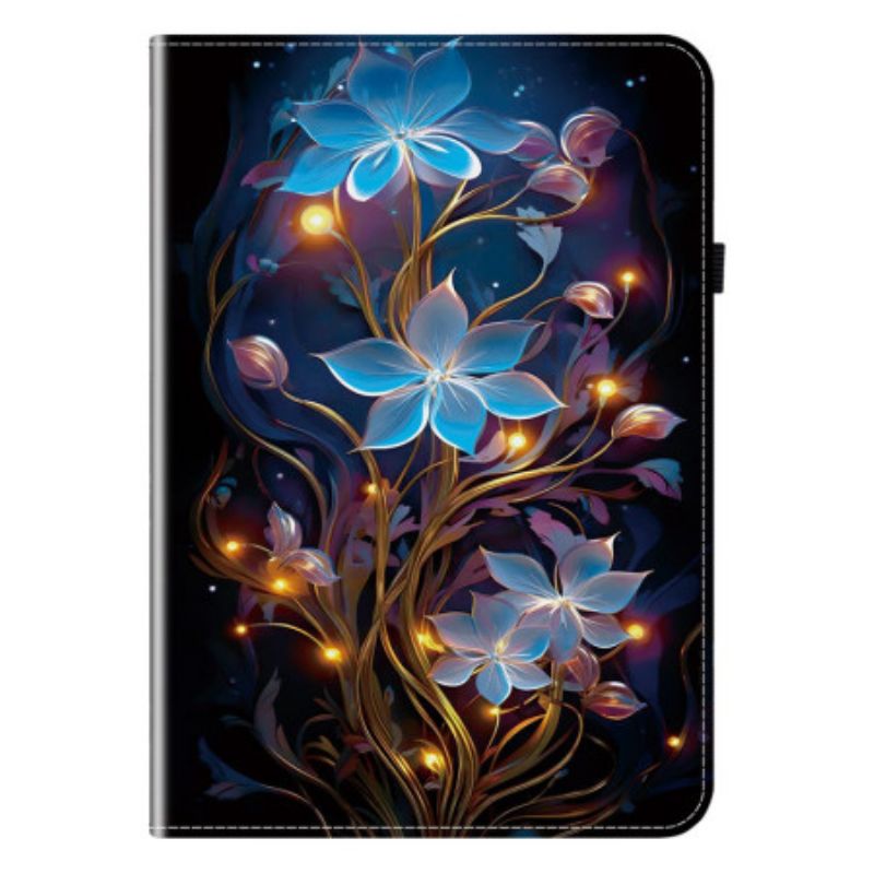 Case Etui Samsung Galaxy Tab S10 Plus Mobildeksel Lys Blomster