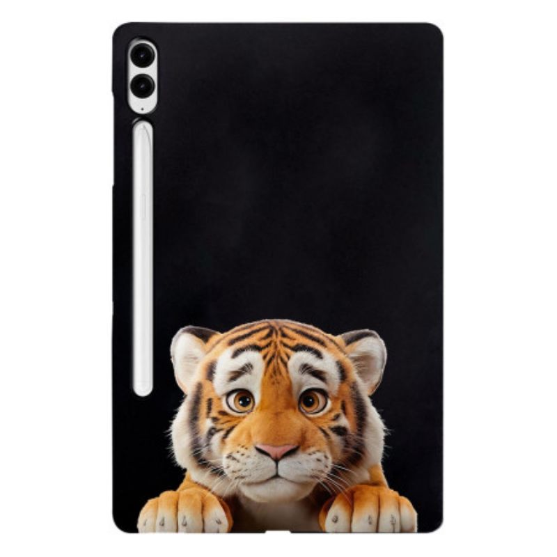 Deksel Til Samsung Galaxy Tab S10 Plus Tiger-pennenholder