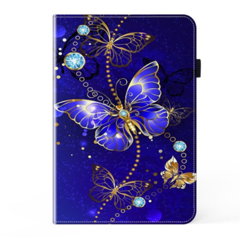 Etui Samsung Galaxy Tab S10 Plus Diamantsommerfugl Beskyttelse Deksel
