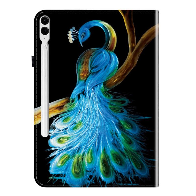 Etui Samsung Galaxy Tab S10 Plus Påfuglmønster