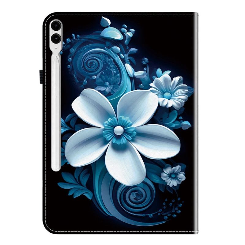 Etui Til Samsung Galaxy Tab S10 Plus Hvit Blomst