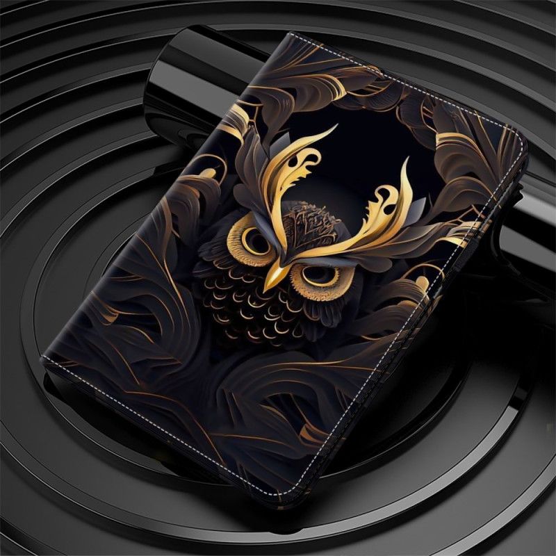 Folio Deksel Til Samsung Galaxy Tab S10 Plus Gyllen Ugle