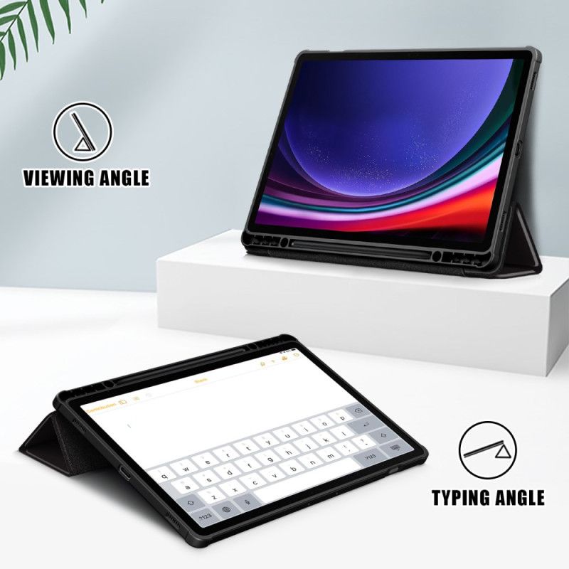 Samsung Galaxy Tab S10 Plus Gjennomsiktig Bakside Ikke Rør Meg