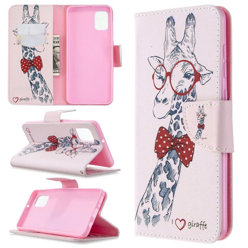 Folio Deksel Samsung Galaxy A31 Nerdegiraff