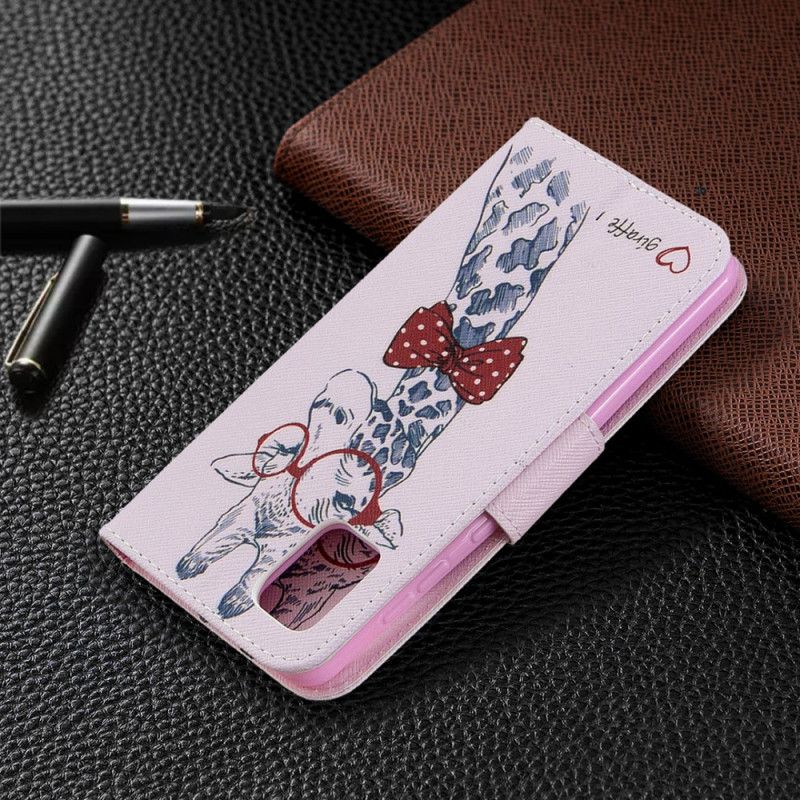 Folio Deksel Samsung Galaxy A31 Nerdegiraff