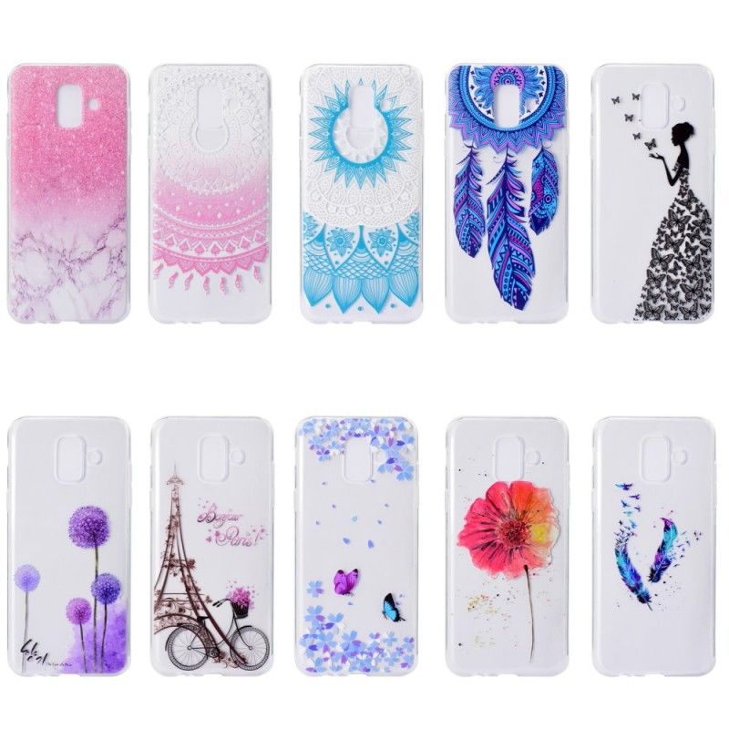Deksel Samsung Galaxy A6 Mobildeksel Marmor
