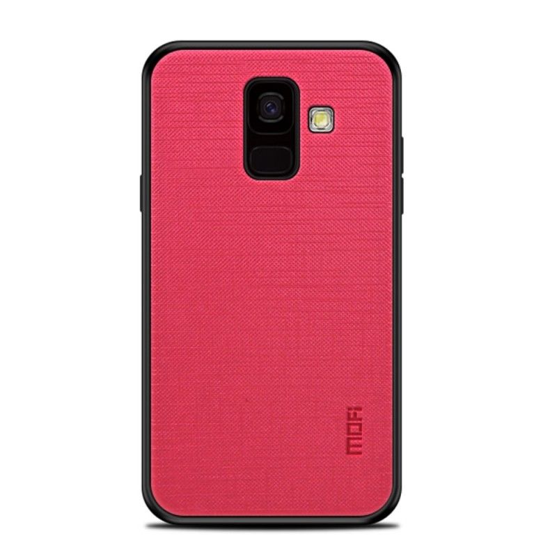 Deksel Samsung Galaxy A6 Svart Flettet Mofi Anti-fall