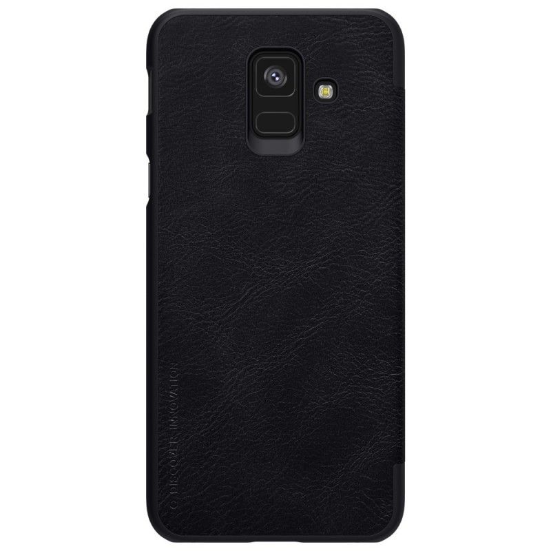 Folio Deksel for Samsung Galaxy A6 Rød Nillkin Qin-Serien