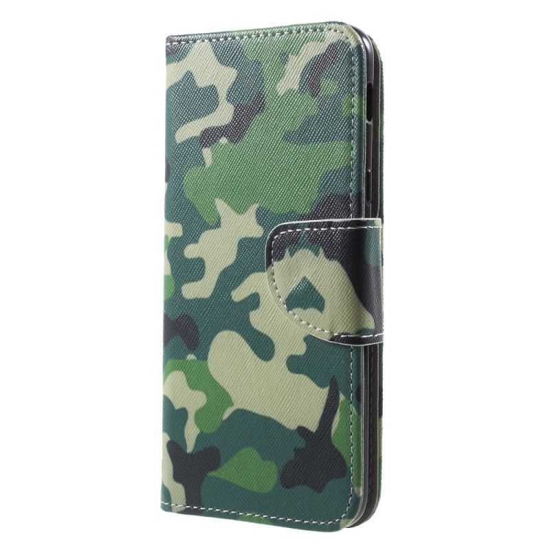 Folio Deksel Samsung Galaxy A6 Militær Kamuflasje