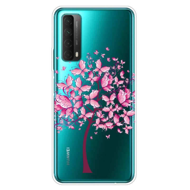 Deksel Huawei P Smart 2021 Gjennomsiktig Tre I Galskap