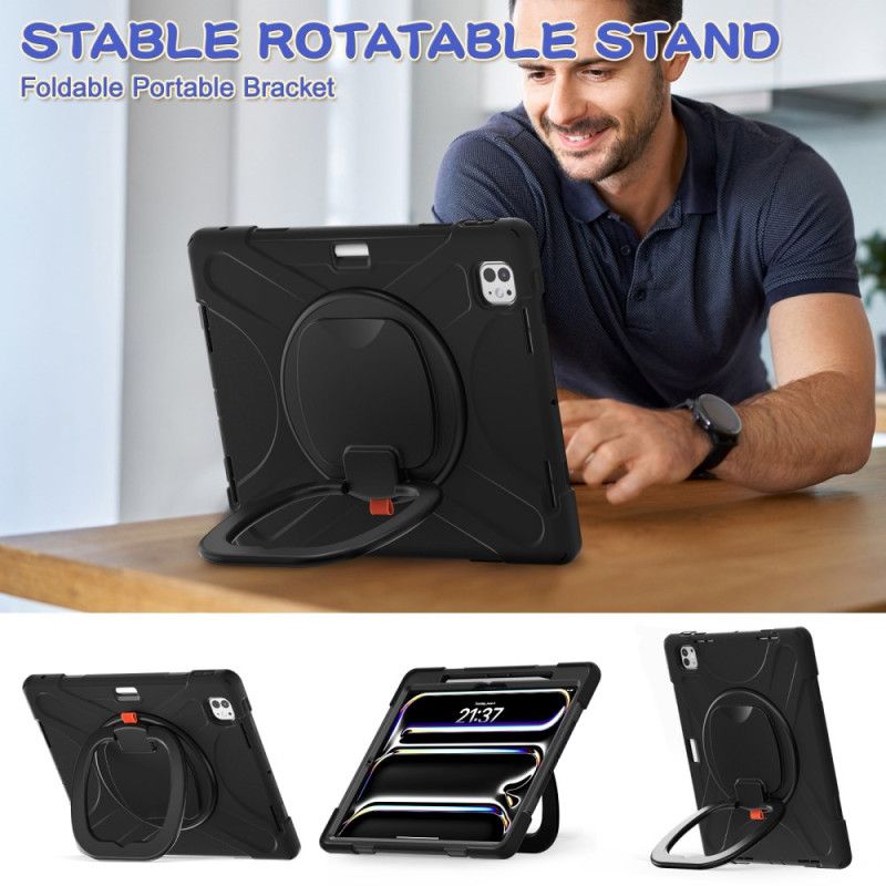 Deksel iPad Pro 13 (2025) Dreiestativ Og Håndtak