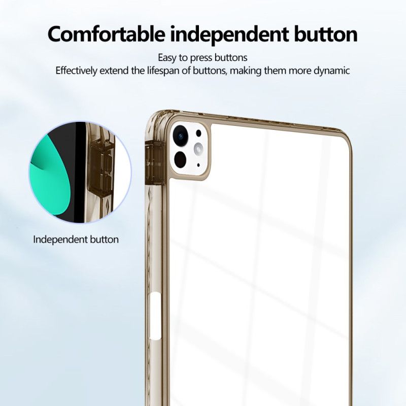 Deksel iPad Pro 13 (2025) Gjennomsiktig Design