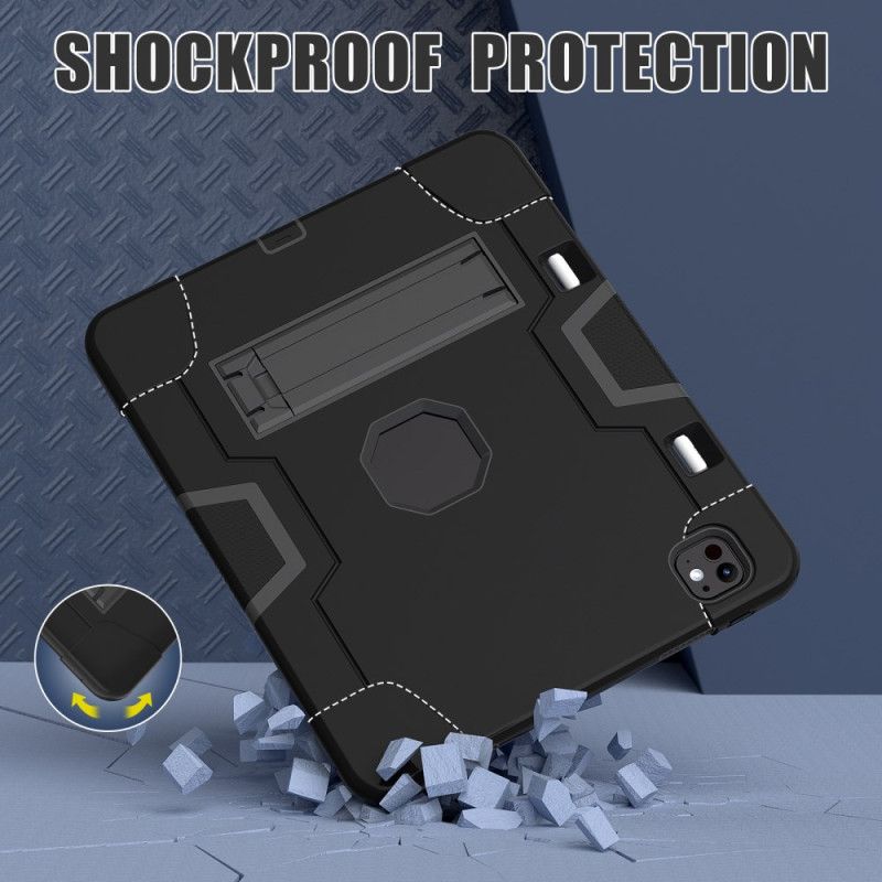 Deksel iPad Pro 13 (2025) Integrert Stativ Og Pekepennholder Beskyttelse Deksel