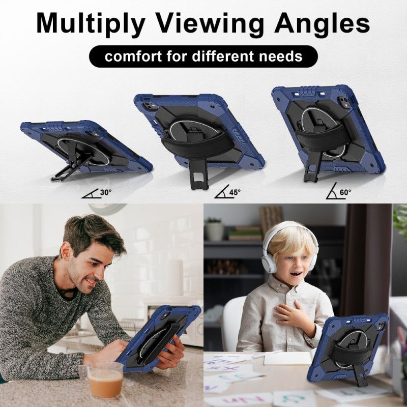 Deksel iPad Pro 13 (2025) Mobildeksel Håndstropp Og Skulderstropp