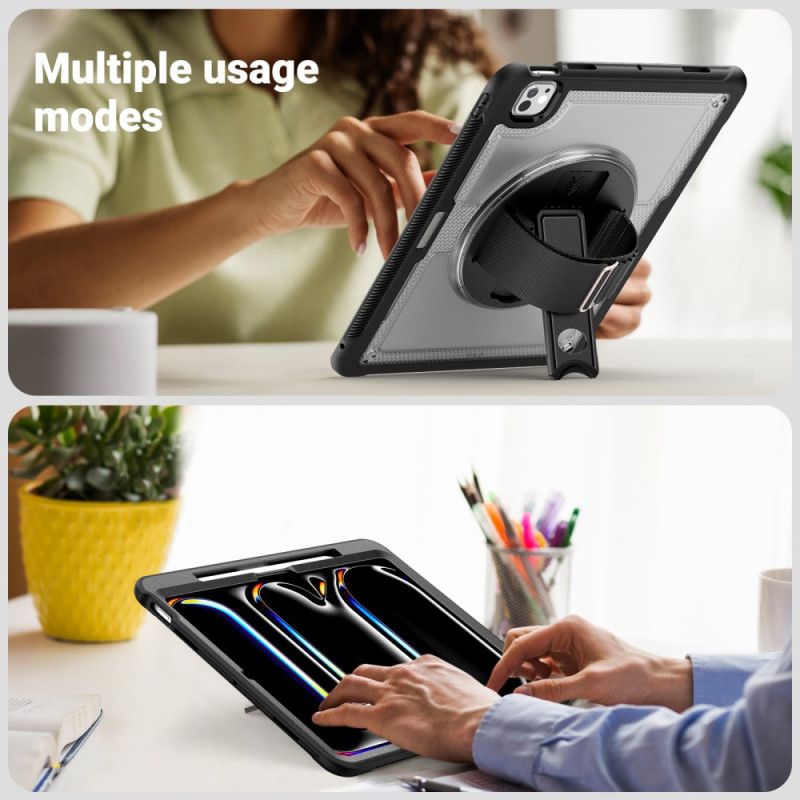 Deksel iPad Pro 13 (2025) Roterende Stativ Og Varmeavledning Beskyttelse Deksel